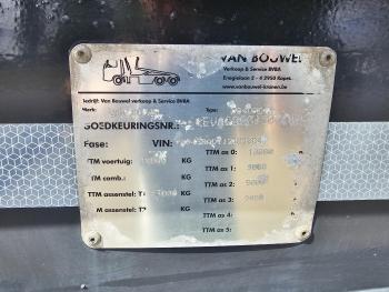 Van Bouwel 25T HOOKLIFT / ABROLKIPPER / LIFT AXLE